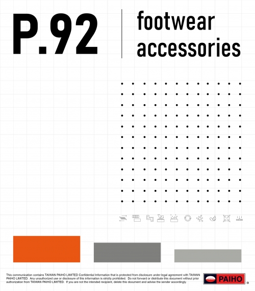 P-92 Footwear Accessory Catalog 2014-15