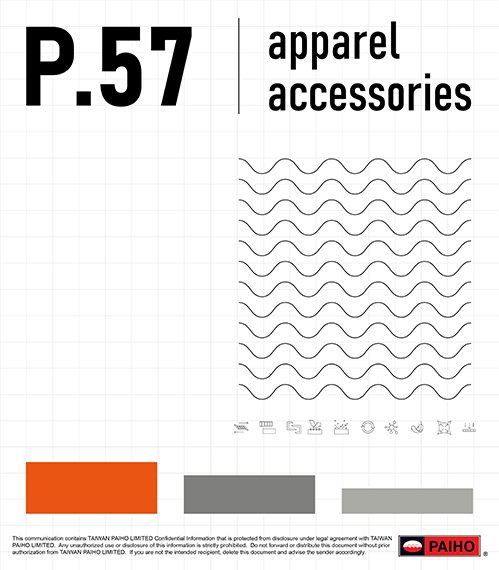 P-57 Apparel Accesories Catalog